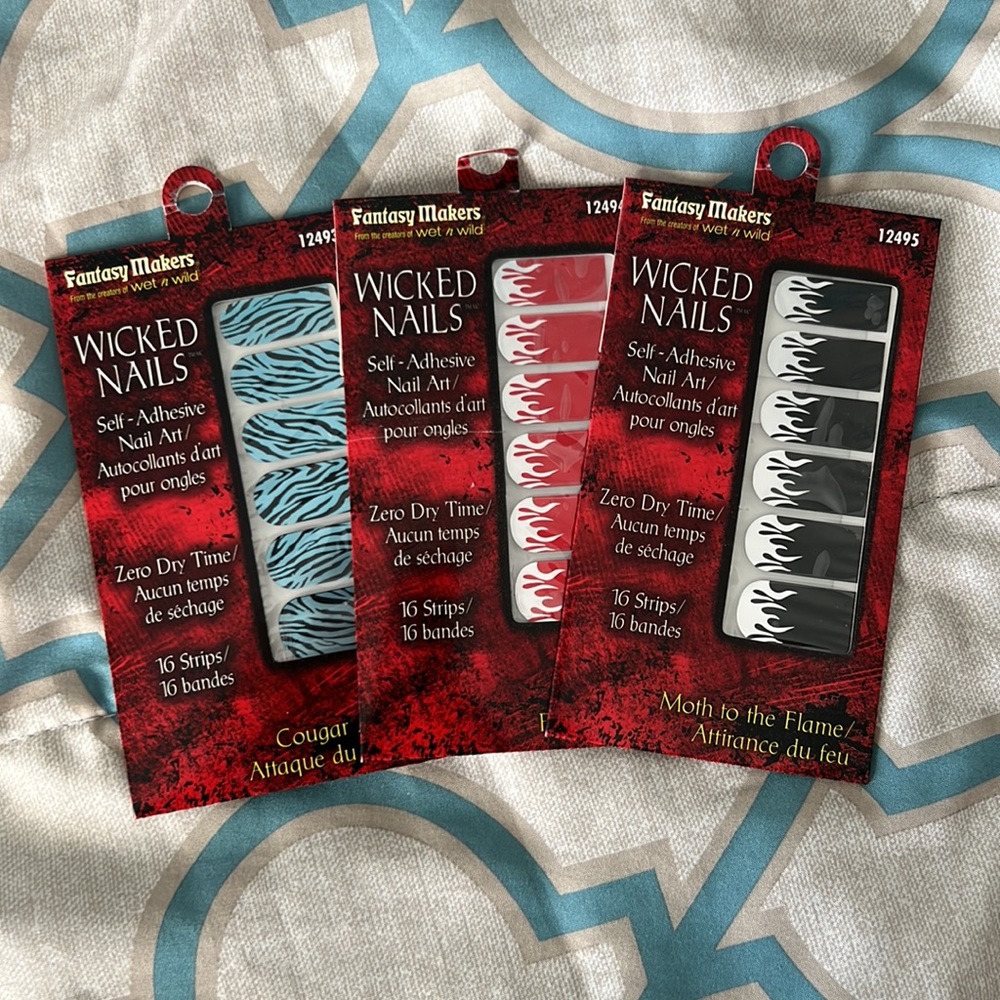 Fantasy Maker Wicked Self Adhesive Nail Art